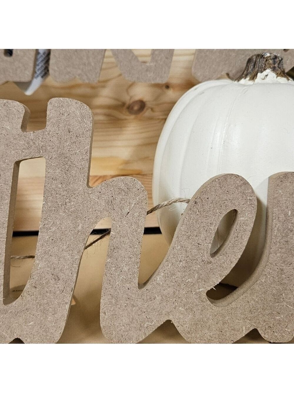 Rustic Thankful & Gather Craft Signs - Picture 3 of 5